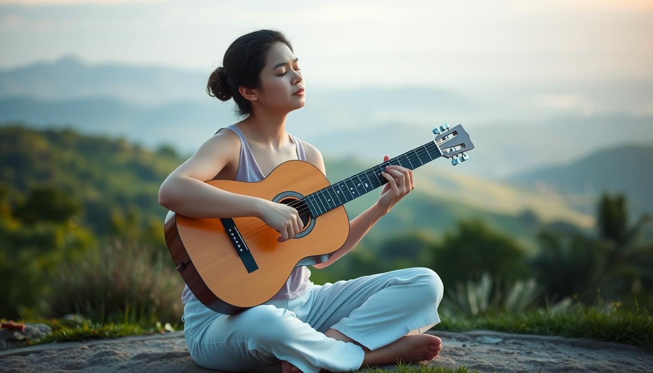 Music therapy to soothe symptoms