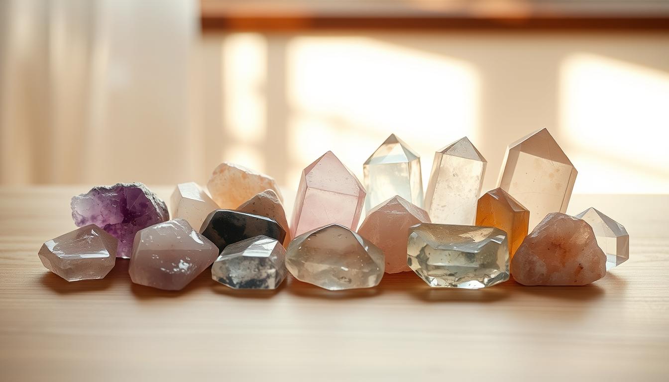healing crystals for peace and balance